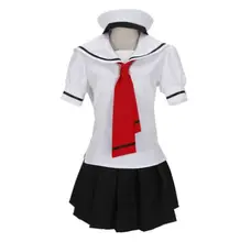 Anime trajes de cosplay de anime cosplay del estudiante para las niñas la ropa del anime japonés disfraces navy traje azul marino