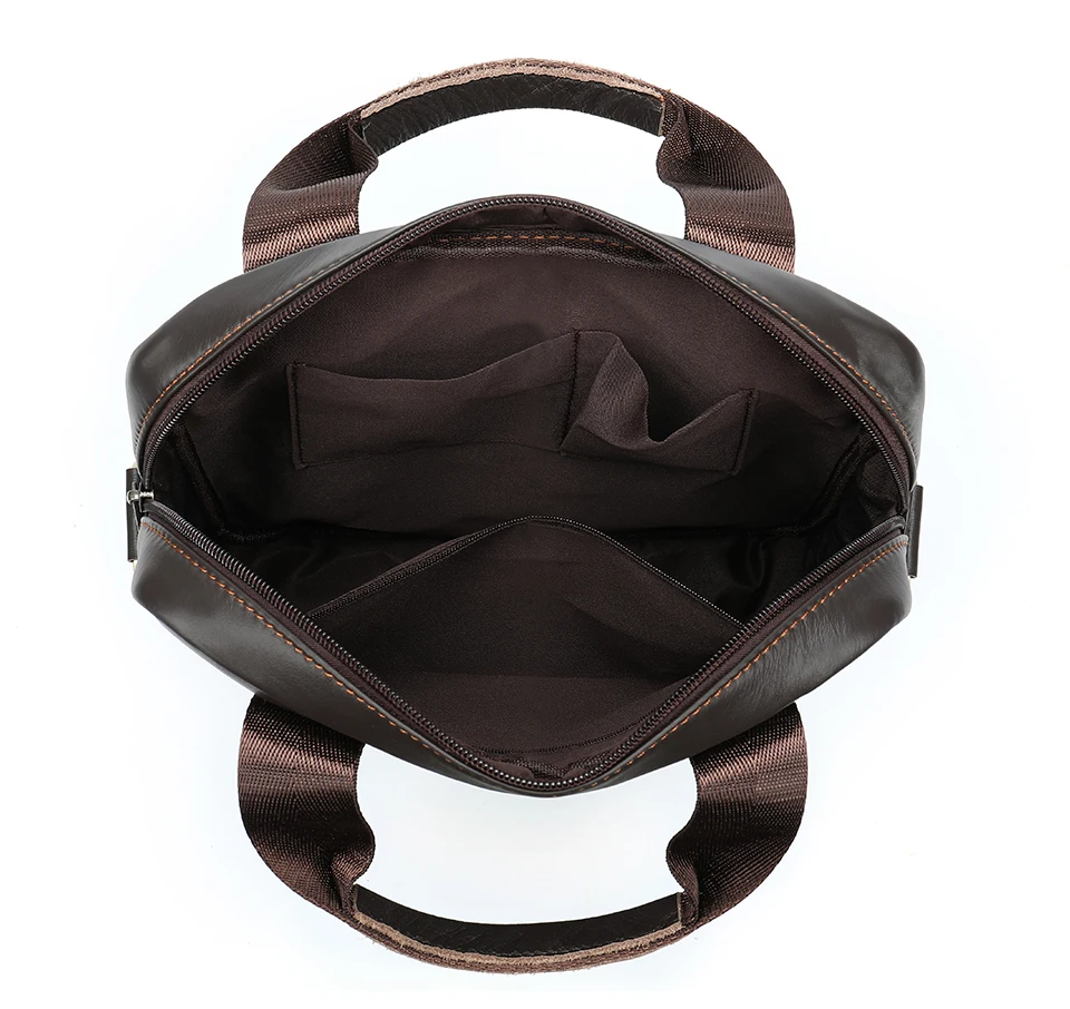 6 men's bag messenger bag men leather crossbody bags for men handbag business men's shoulder bag for 13.3'' laptoppurse