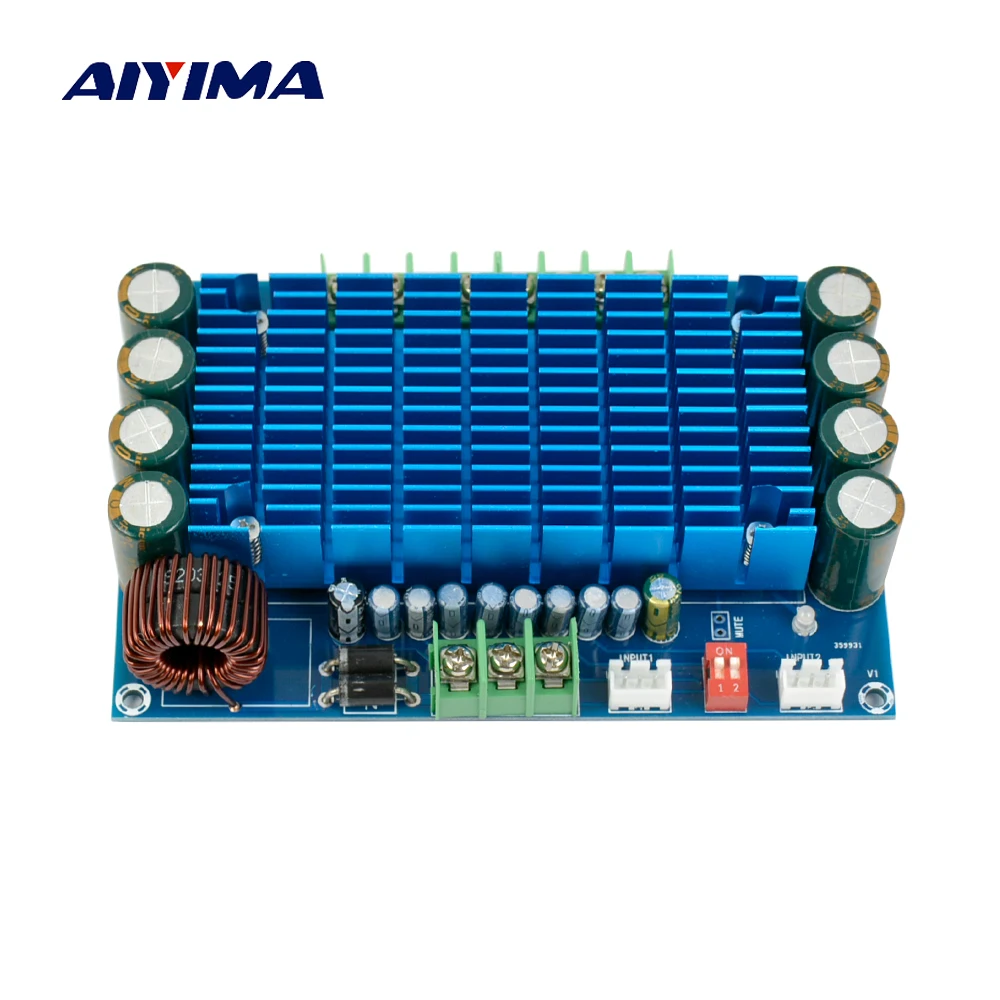 Роскошные TDA7850 DC12V 50 Вт * 4 автомобиль аудио цифровой усилитель доска высокой