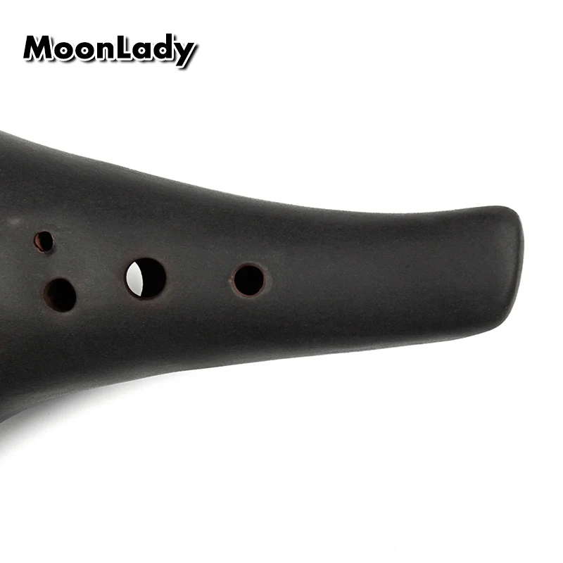 Музыкальный инструмент Alto C Black Ocarina китайский музыкальный с 12 отверстиями