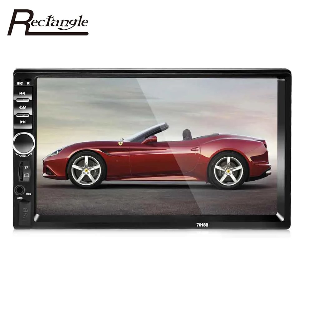 imágenes para 7018B 2 Din Coche Reproductor de Vídeo Auto Audio Estéreo Reproductor MP5 7 pulgadas 2Din Coches Reproductor de DVD USB de la Ayuda FM Bluetooth Cámara de Visión Trasera imágenes para 7018B 2 Din Coche Reproductor de Vídeo Auto Audio Estéreo Reproductor MP5 7 pulgadas 2Din Coches Reproductor de DVD USB de la Ayuda FM Bluetooth Cámara de Visión Trasera