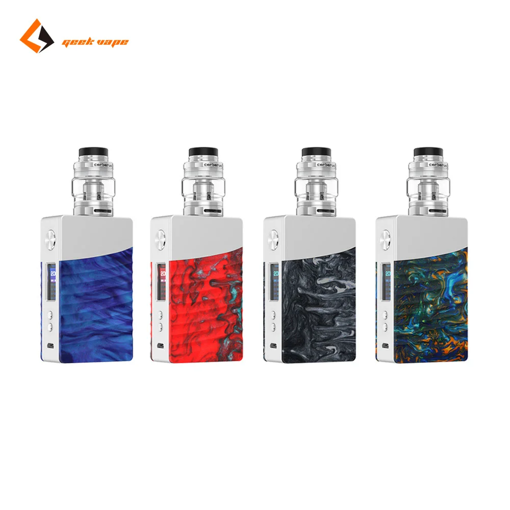 

GeekVape NOVA 200W TC Kit with 5.5ml/ 4ml Cerberus Tank Advanced AS Chipset Innovative Super Mesh Coil E-cig Kit