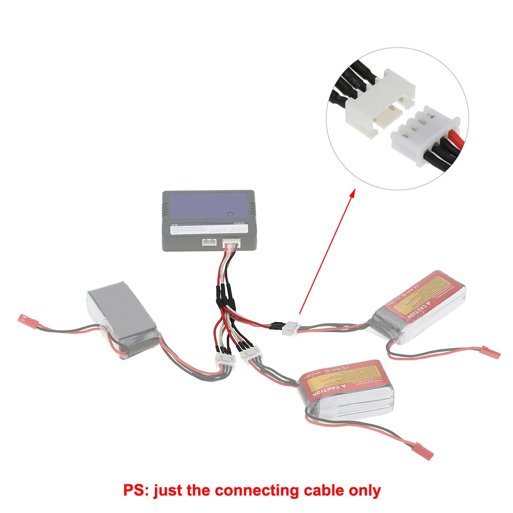 3 в 1 3S LiPo батарея 11,1 В Кабель зарядного устройства для Cheerson CX20 XK X380 DJI Phantom 1 Аксессуары батарея параллельный USB кабель зарядного устройства