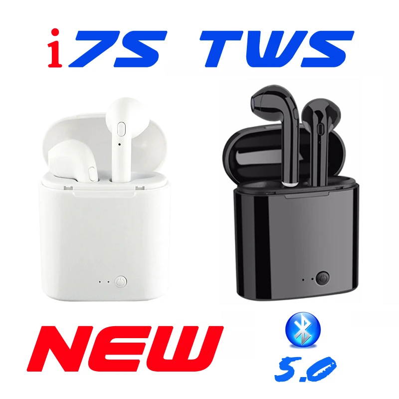 

i7s TWS Mini Bluetooth 5.0 Wireless Support Earphones Earbuds With Charging Box Sports Headsets For All Smart Mobile Phone