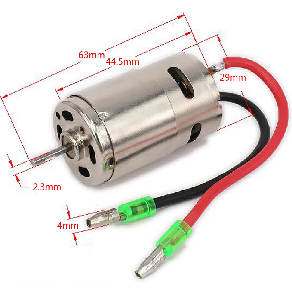 390 Electric Brushed Motor For 1/16 1/18 RC Car Boat Airplane HSP Hi