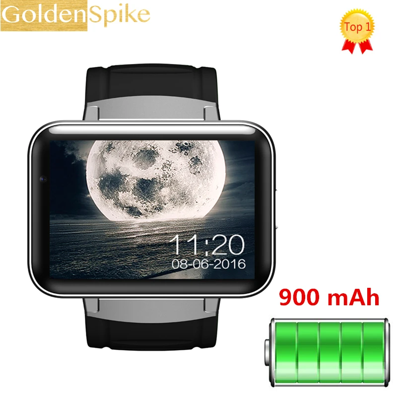 

DM98 GPS 3G Smart Watch Android With SIM Card Pedometer Sports Tracker Smartwatch Phone 900mAh Wifi BT4.0 Wristwatch Men
