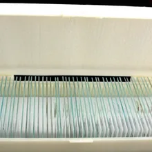 Экспериментальные слайды для средней школы 50 шт. набор микроскопов