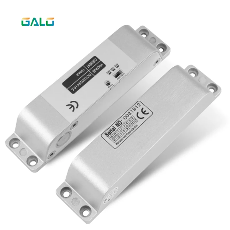 

DC12V with timer Fail Safe Electric Drop Bolt Lock for Door Access Control Lock Door exposed installation