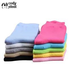 Cody Сталь бренд Для женщин Носки для девочек модные хлопковые носки для девочек Повседневное универсальные простые однотонные Цвет Носки