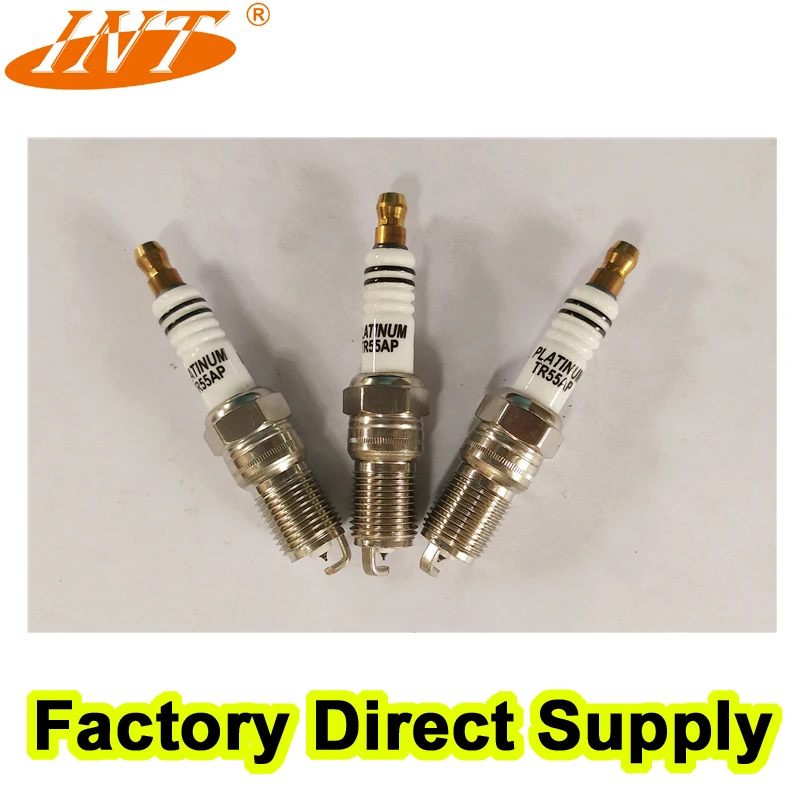 

4pcs INT iridium spark plug TR55AP for TR55IX TR55GP IT16 peugeot boxer toyota noah daihatsu scion xb gmc yukon chery a5 getz