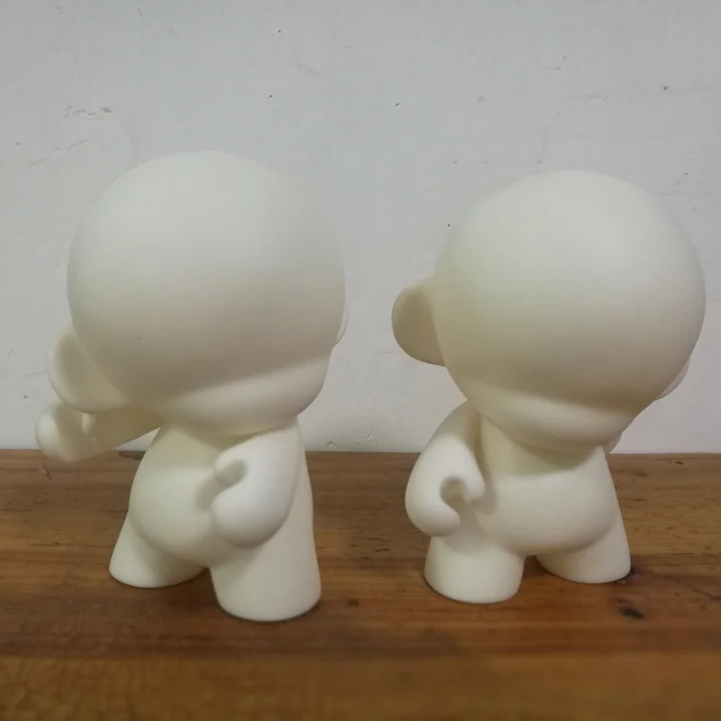 5 шт./компл. 6,5 дюймов Kidrobot пустой белый DIY Мини Винил ПВХ кукла Игрушка Рисунок Неокрашенная кукла Munny Мир кукла Toy2R 16 см H