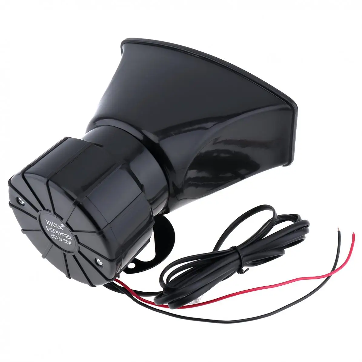 Durable Plastic KX-5009 100W 12V 3 Sound Car Electronic Warning Siren  Motorcycle Alarm Firemen Ambulance Loudspeaker with MIC - AliExpress