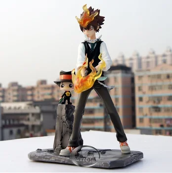 

Free Shipping Hitman Katekyo Sawada Tsuna Model Killer Reborn 18CM PVC Model Figure