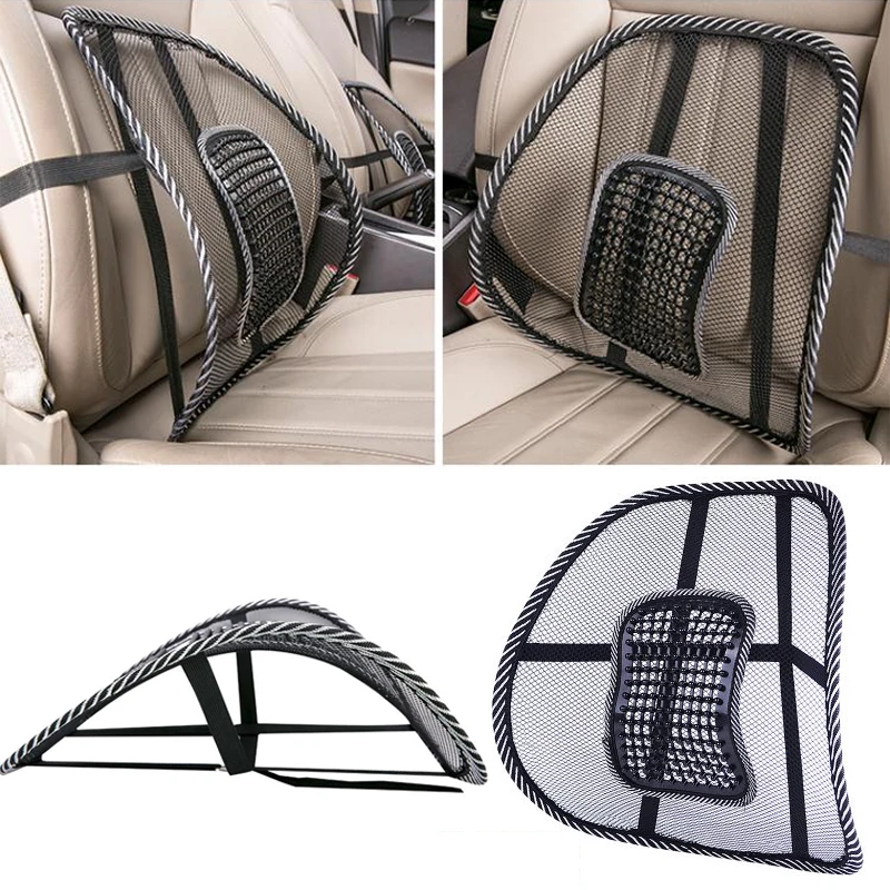 

Car-styling Office Chair Car Seat Cover Sofa Cool Massage Cushion Lumbar Back Waist Brace Lumbar Seat Supports Cushion Accessory
