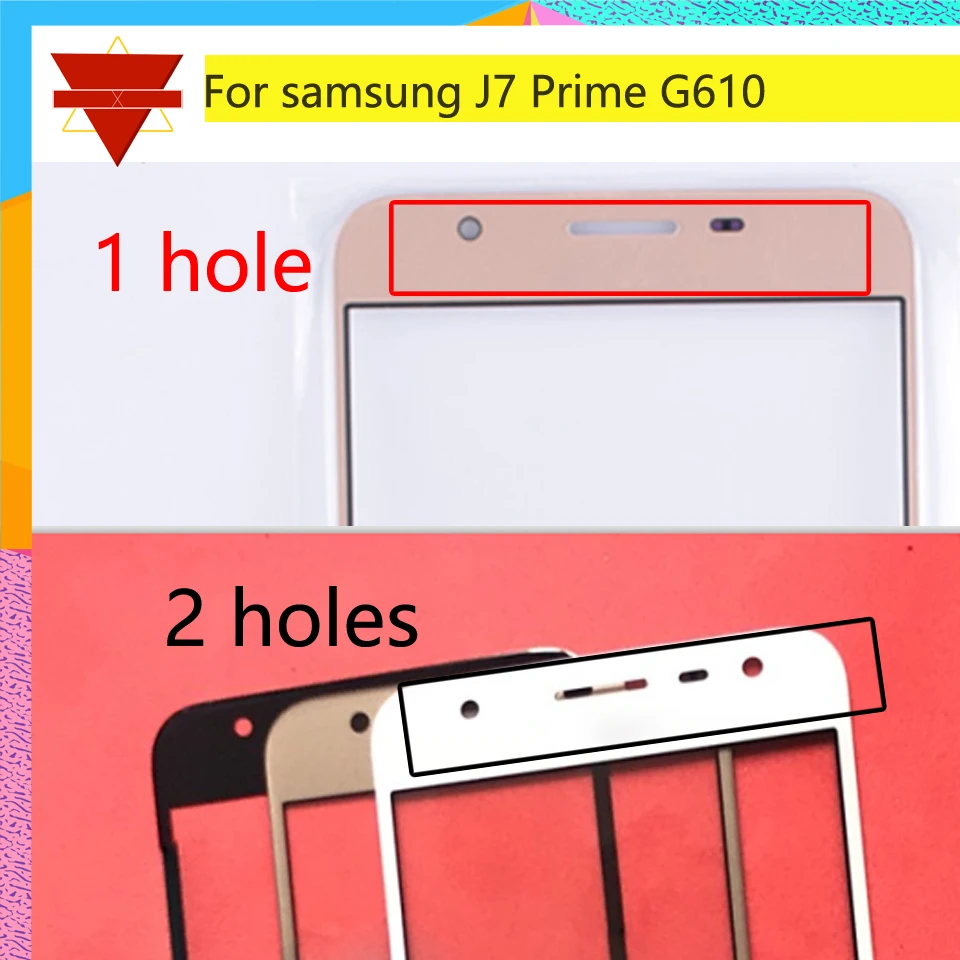 10 шт./лот для samsung Galaxy J7 Prime G610F G610 SM G610F/DS сенсорный экран передняя стеклянная