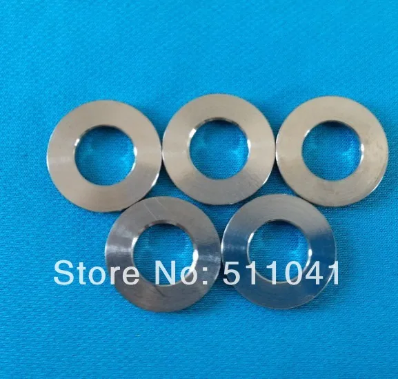 5 Stück Titanscheiben DIN 125 TITAN Gr.2 6,4 für M6 titanium washers