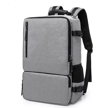 

2255 New Fashion Men's Anti-theft backpack Multi-functional three Computer bag College Students Oxford Backpack