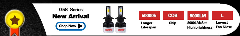 Leadtops автомобиля Фары для автомобиля H7 H11 LED H4 9005/HB3 9006/HB4 80 Вт 8000Lm Мини Авто Туман Освещение замена лампы 6000 К 12 В CJ