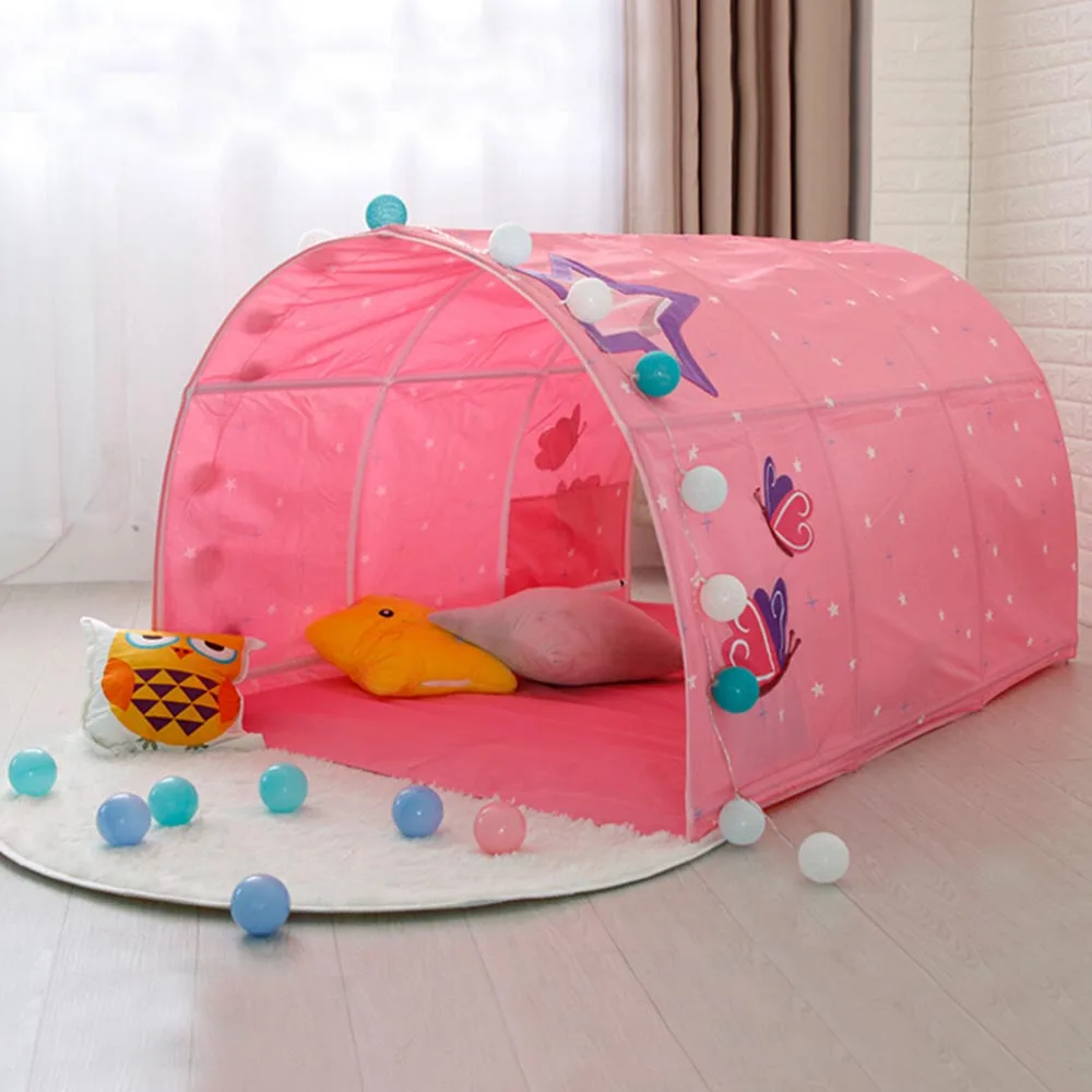 Портативный детский игровой домик для детей, складной домик, украшение для комнаты, палатка для ползания, туннель, игрушка, мяч, бассейн, кровать, палатка