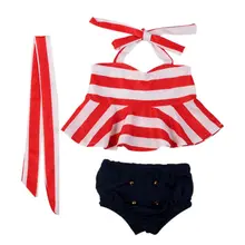 Детская Плавание костюм комплект с бантом для малышей милый бикини танкини Купальники для малышек детская пляжная одежда дети Обувь для девочек Плавание Костюмы
