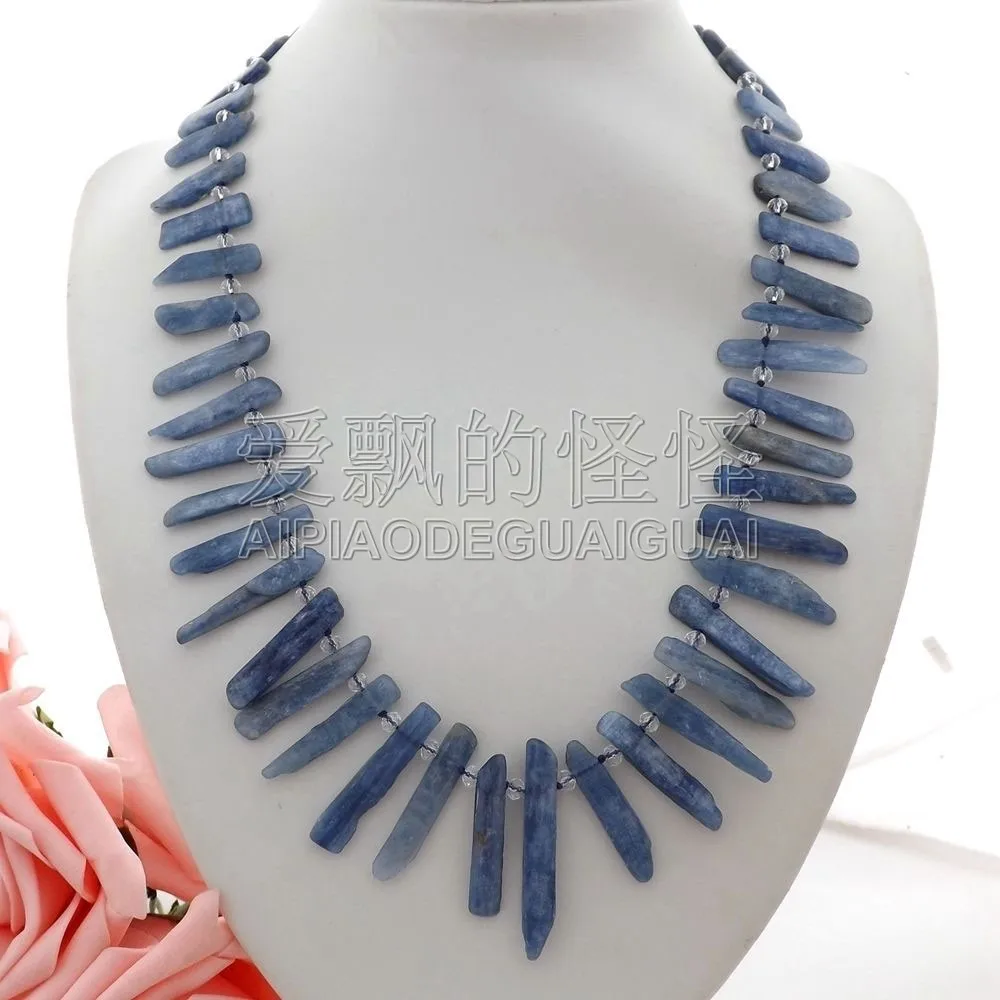 

Women's 21" Natural Kyanite Necklace