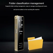 Портативная TF карта маленькая Мини Цифровая запись голоса аудио контейнер шумоподавление конференции/лекции/конференц-аудиозаписывающие устройства
