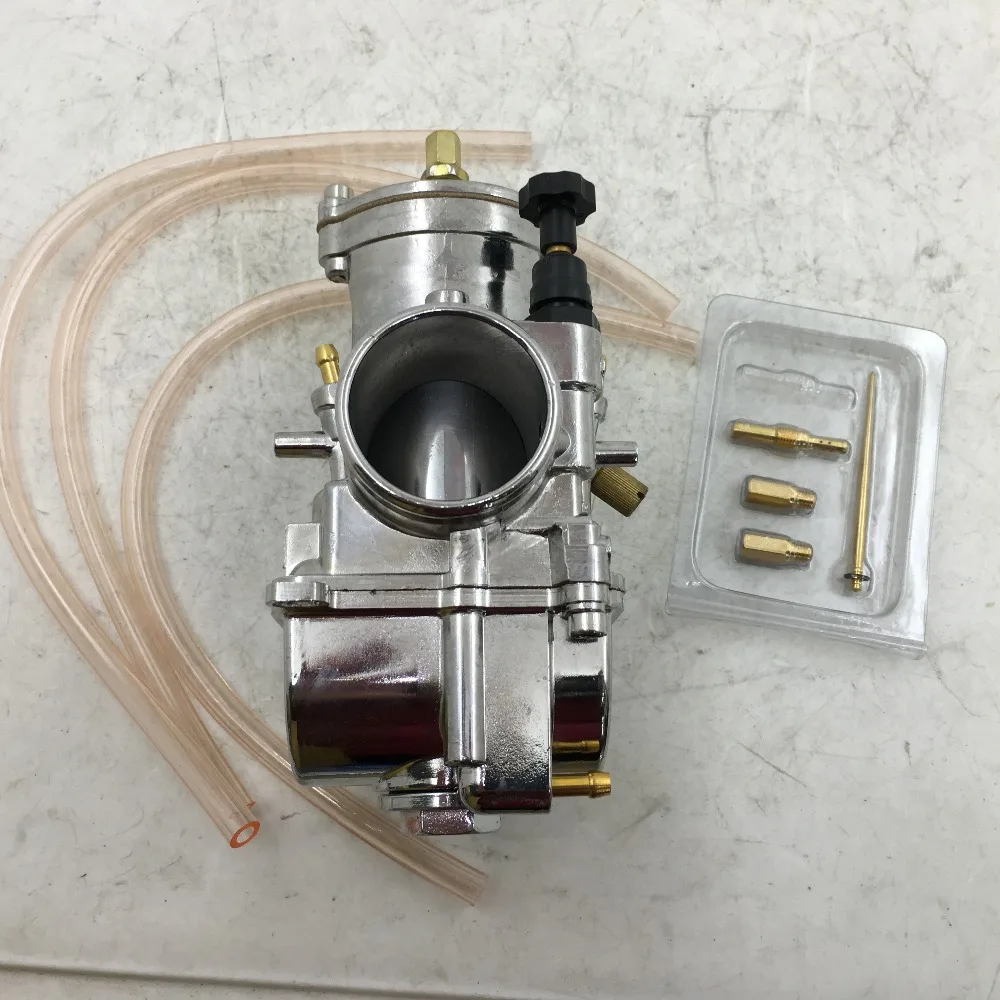 Карбюратор SherryBerg КАРБЮРАТОР vergaser 34 мм PWK 34pwk OKO carb Chrome с power jet rep. Для keihin pwk racing