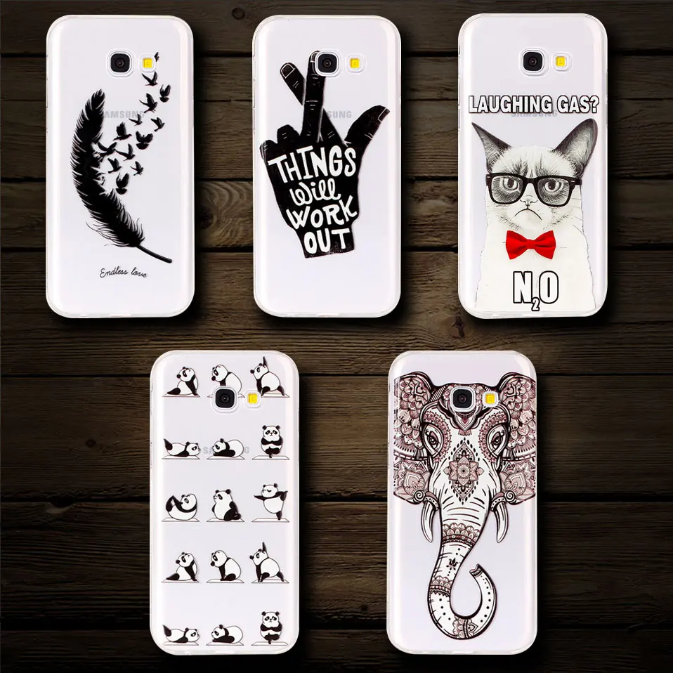 

Soft TPU Case For Samsung A5 2017 A3 2017 TPU Silicon For Samsung J5 2017 J72017 J3 2017(EU Version)Case Scratch Resisatnt Cover