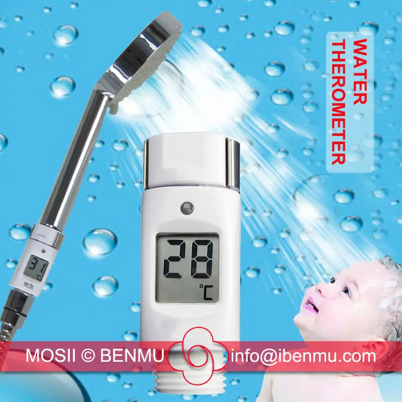 M700002ChildrenBabyShowerNozzlewatertemperaturemeterthermometerhouseholdbathwater