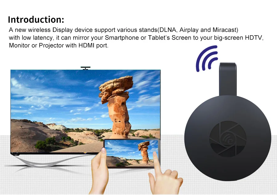 MiraScreen ТВ-палка HDMI anycast Miracast DLNA Airplay WiFi Дисплей приемник ключ Поддержка Windows Andriod tv SG2A