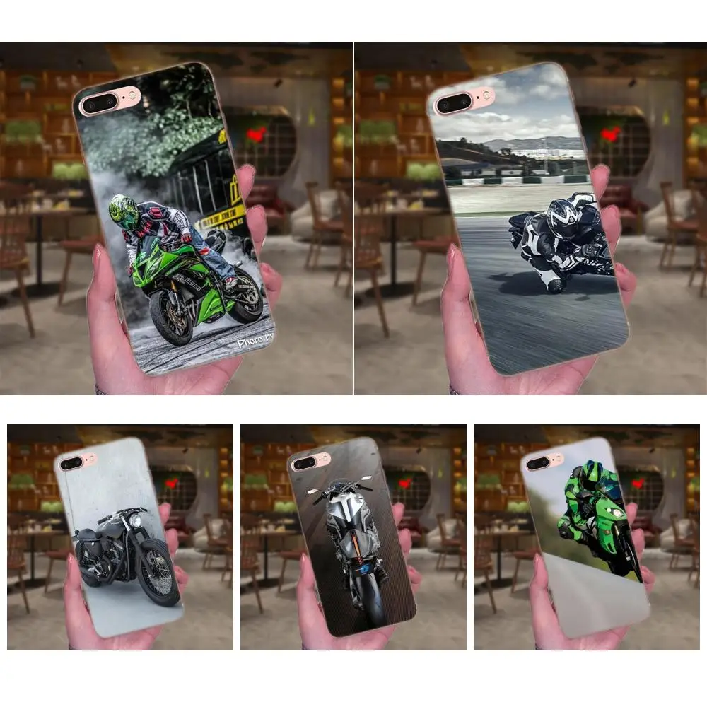 

Fashion Kawasaki Ninja Zx R Sport Motorcycle For Galaxy A3 A5 A7 On5 On7 2015 2016 2017 Grand Alpha G850 Core2 Prime S2 I9082