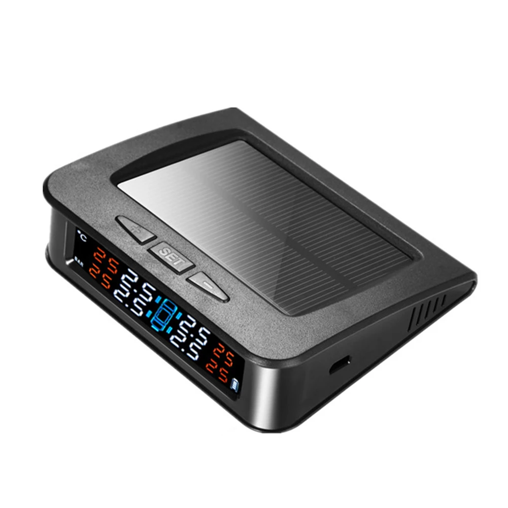 Car Pressure Alarm System font b TPMS b font Wireless Car Tire Pressure LCD Monitoring System