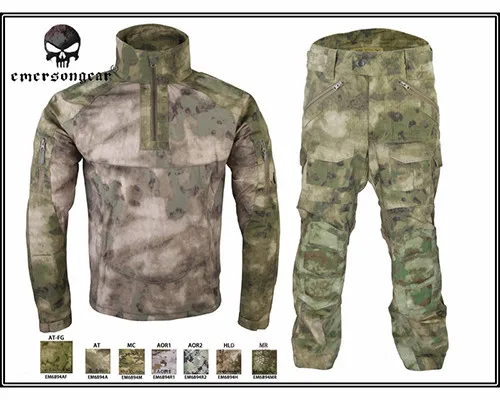 

EMERSON Combat Hunting Tactical Training Uniform All-Weather Suit + Pants Military Camouflage Protective Uniform