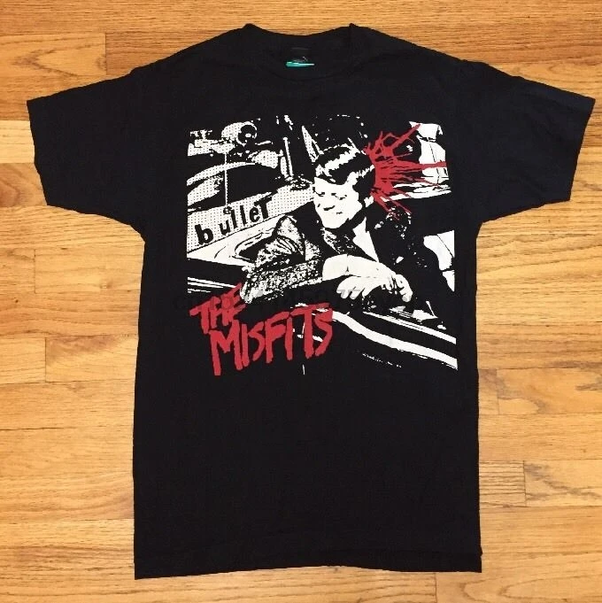 

Worn Men& Misfits Bullet JFK T Shirt Size Medium