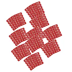 50 шт. красная одноразовая отклеивающая лента защита от проливов накладные ногти стикер для дизайна ногтей кожи барьер лак Защитная крышка