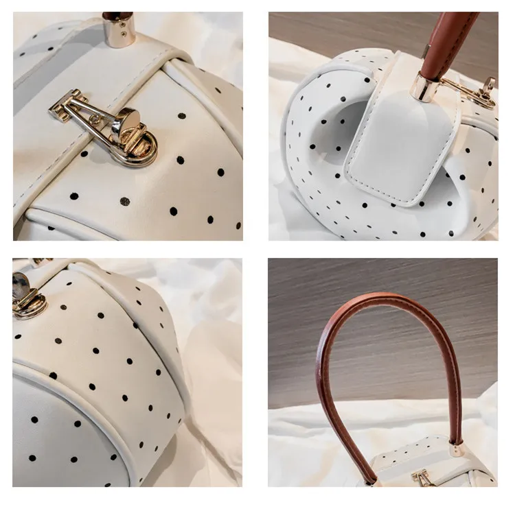 Новая мода из искусственной кожи вместительные сумки Европейский стиль винтажные женские сумки форма для пельменей сумки с верхней ручкой мини-сумки