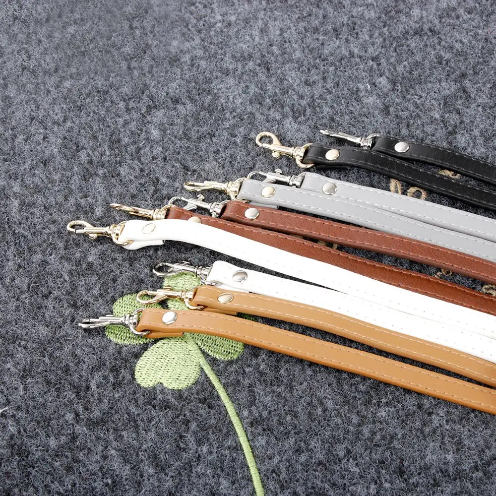 

2019 Detachable Replacement Pu Leather Bag Handle Strap Belt Shoulder Bag Parts Accessory Buckle Belts Shoulder Bag Strap 120CM