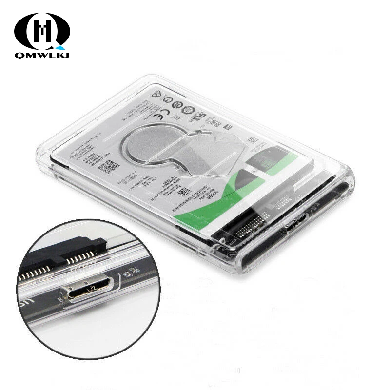 

SATA to USB Mobile Hard Disk Drive Box USB 3.0 2.5 Hard Disk SSD Mechanical Disk Hard Box With USB Cable