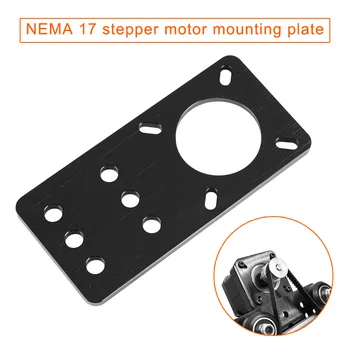

Anodized Aluminum Motor Mount Plate NEMA 17 Stepper Motor for Reprap 3D Printer EM88