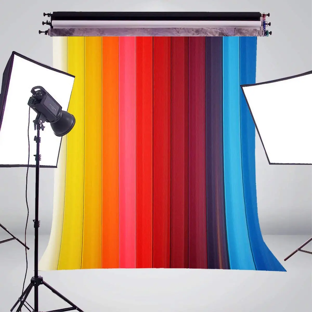 Красивые цветные линии фотографии фон радужный Дети фотостудия стены