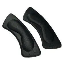 1 пара 4D мягкая пена с эффектом памяти Тканевая обувь с задним каблуком вставки для ухода за ногами новые липкие обувные стельки с подушечками Подушка подкладка сцепление Pad