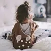 Barboteuse à manches longues pour bébé garçon et fille, tenue pour bébé cerf 3D avec oreilles, vêtements, taille 0-24M, automne 2017 ► Photo 2/3