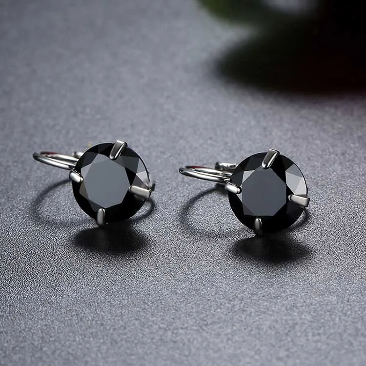 luxury earrings zirconia