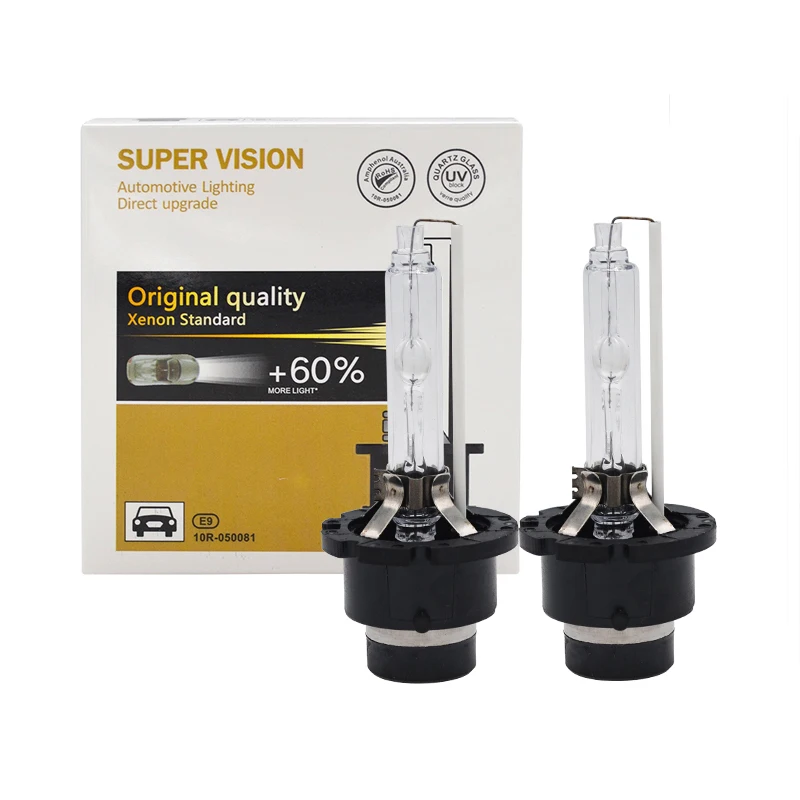 Car Headlight Bulb 35w 55w D1s D2s D3s D4s Xenon Hid Bulb 4300k 5000k