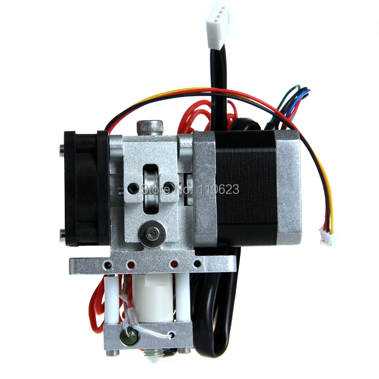 Geeetech Assembled Extruder GT6 Nema17 hotend Prusa Mendel for 3D printer 3mm filament 0.3mm nozzle Wholesale Computer & Office