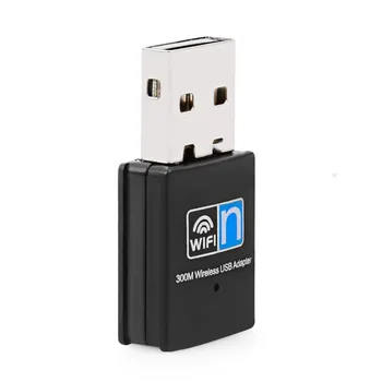 

50pcs Mini 300M USB2.0 RTL8192 Wifi dongle WiFi adapter Wireless wifi dongle Network Card 802.11 n/g/b wi fi LAN Adapter
