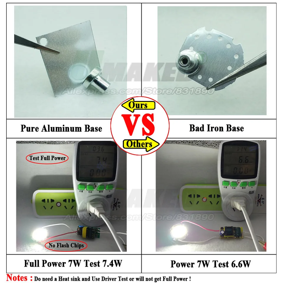 Emitting Color: Natural White, Wattage: 15W 2820MM Light20MM Jammas 50pcs New Flip-Chips COB Light LED Beads 3W 5W 7W 9W 12W 15W 20W Dia28mm Lights Ball Integrated SMD diode for LED Bulb spotlight Emitting Color: Natural White, Wattage: 15W 2820MM Light20MM Jammas 50pcs New Flip-Chips COB Light LED Beads 3W 5W 7W 9W 12W 15W 20W Dia28mm Lights Ball Integrated SMD diode for LED Bulb spotlight