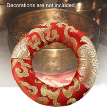 Декоративная круглая портативная подушка для пения ручной работы, тибетская Ретро буддистская Подушка, удобный мягкий держатель из смеси хлопка