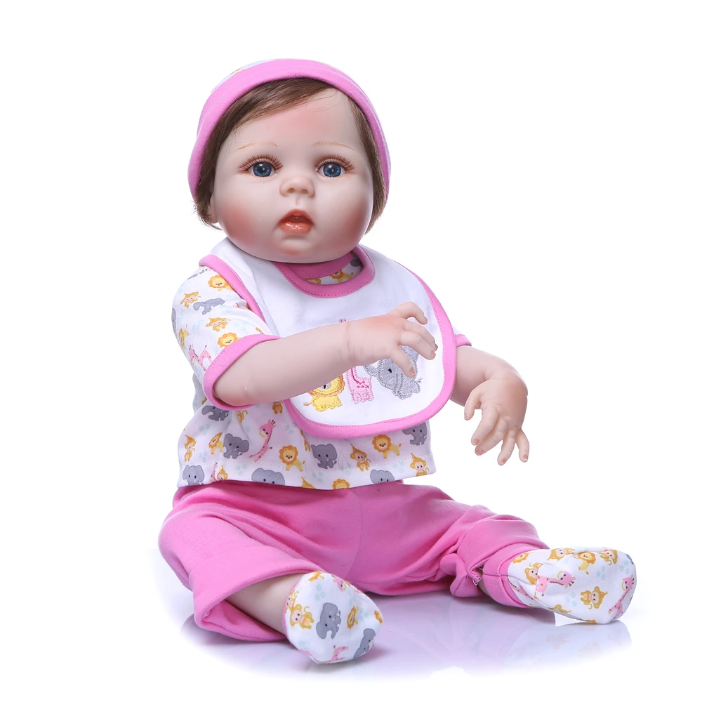NPK bebe Кукла реборн Реалистичная menina силиконовая полная тело реалистичные детские куклы игрушки для детей Рождественский подарок bonecas для детей