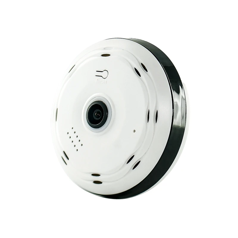 

Ip Camera Fisheye Panoramic Camera 1080P Wireless Home Network Camera Eu Plug